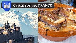 The real Cassoulet cooked quoton locationquot in Carcassonne France [upl. by Ahseal]