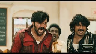 Sarpatta Parambarai  Arya Mass Hotel Fight scene [upl. by Hofmann]