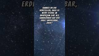 Mehr Sterne als Sandkörner 🤯 Die unfassbare Größe des Universums erklärt in 50 Sekunden [upl. by Kariotta]