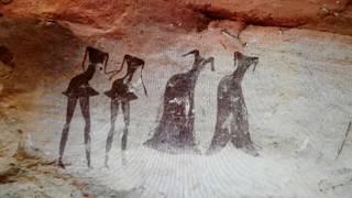 Tassili nAjjer Neolithic Cave Paintings in Algeria [upl. by Ecienaj]