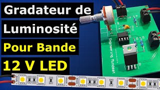 Gradateur de luminosité pour bande LED [upl. by Athallia]