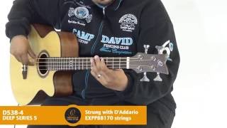 Ortega Guitars  D5384  Deep Series 5 Acoustic Bass Guitar [upl. by Vigor]