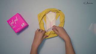 How to use Clovia Gal Pal Sanitary Pads [upl. by Harrad]