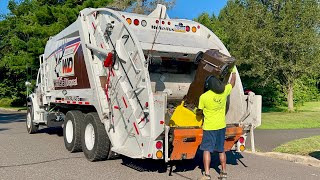 Whitetail Disposal Garbage Truck Flying Through Country Recycling [upl. by Uri307]