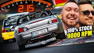 100 STOCK HONDA S2000 vs TODAY  Nürburgring [upl. by Attirehs]