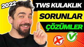 TWS Bluetooth Kulaklık SORUNLAR→ÇÖZÜMLER nasıl kullanılır ve eşleştirilir [upl. by Enyaz1]