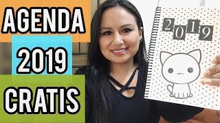 AGENDA 2019 Imprime tu AGENDA GRATIS REGALA SIEMPRE AMOR [upl. by Ahsekam]