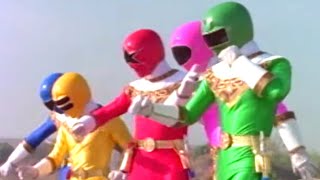 A Zeo Beginning Part II  Zeo  Full Episode  S04  E02  Power Rangers Official [upl. by Lyrradal]