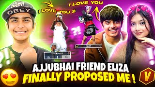 Ajjubhai’s Best Friend Eliza Finally Proposed Me 😱  Garena Free Fire Max [upl. by Onairda]