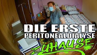 Meine erste Peritonealdialyse Zuhause Was ist das überhaupt Wie geht das Tut das weh [upl. by Aniroc11]