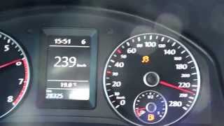 VW Scirocco 14 TSi 240 HP DSG 0240 Kmh Stage 2 Revo Acceleration [upl. by Dardani]