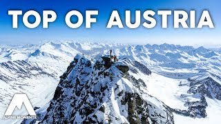 🔥🔥🔥 Mit Ski GROSSGLOCKNER 3798m  im RetroLook auf das Dach Österreichs [upl. by Hamaso]