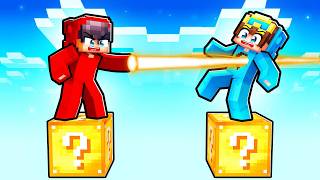 CASH vs NICO LUCKY BLOCK SKYWARS [upl. by Acinod946]