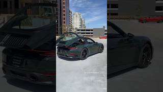 17 seconds of Targa roof operation is happiness…👌🏻911targa targa porschetarga [upl. by Breban264]