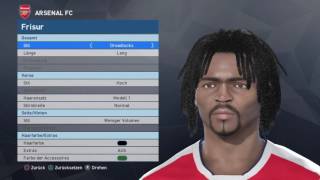 NWANKWO KANU FACE PES 2017 [upl. by Nnylanna592]