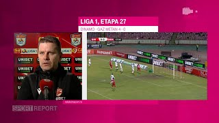 Gură de oxigen pentru Stoican după Dinamo  Gaz Metan 40 [upl. by Asiul]