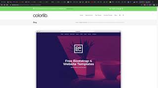 Free Bootstrap 4 Templates For Portfolio Business amp Landing Pages [upl. by Eras836]