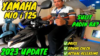 2023 YAMAHA MIO I 125  ACTUAL RELEASING [upl. by Kellina909]