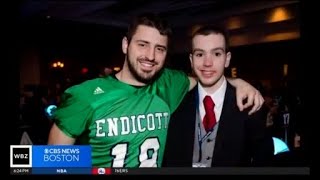 Team Impact celebrates 10year friendship formed at Endicott College [upl. by Akemal]