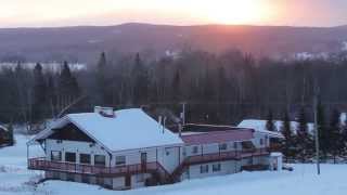 Lauberge du Mont Lanaudière à StGabriel de Brandon QC [upl. by Einatirb]