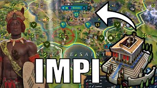 Civ 6  Unifying Africa With A Crazy Impi  Zeus Strat 2  Deity TSL Zulu Civilization VI [upl. by Kella271]