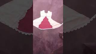 Baby frock designs 👗baby frock cutting frock cutting viral shorts mahirafashiondesigner [upl. by Tiana]