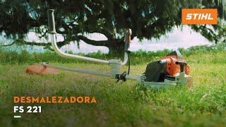 Desmalezadora FS 221  STIHL MÉXICO [upl. by Blackington]