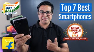 Top 7 Best Phones in Flipkart amp Amazon Republic Day Sale 2024 I [upl. by Berck]