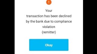 Fix your transaction has been declined by the bank Remitter bank deemed high response time check [upl. by Nirad428]