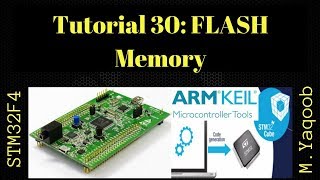 STM32F4 Discovery board  Keil 5 IDE with CubeMX Tutorial 30  FLASH Memory [upl. by Dyun207]