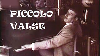 Puccini  piano amp films Piccolo Valse  Riccardo Caramella piano [upl. by Dnaleel588]