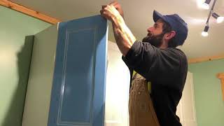 How to Remove Plastic Shrink Wrap from IKEA Cabinets in Record Time [upl. by Bronnie]