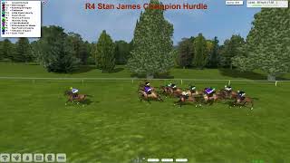 NH WK10 R4 Stan James Champion Hurdle [upl. by Nonnag768]