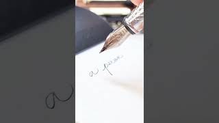 Fountain Pen Nib Size Extra Fine Fine Medium and Broad Nibs [upl. by Ahsineg]