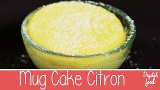 RECETTE MUG CAKE CITRON [upl. by Roumell]