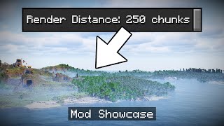 These Mods Increase amp Optimize your Render Distance in Minecraft [upl. by Evante654]