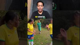 O NEYMAR ACERTOU NA GAVETA🤣 futebol neymar viral [upl. by Sofer765]