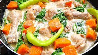 Ginataang Manok at Kalabasa Recipe [upl. by Betthezel]