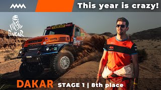 DAKAR 2024  STAGE 1  8th place  Everything changed [upl. by Ayekram]