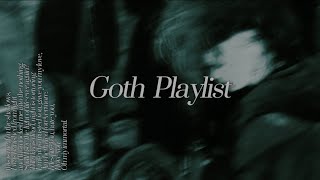 Darkwave • Post Punk  My goth playlist [upl. by Ykcul]