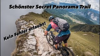 Kein FEHLER erlaubt Schönster Secret PANORAMA TRAIL in Trentino  Monte Cornetto [upl. by Anny87]