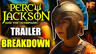 Percy Jackson TV Series Trailer 2 BreakdownReaction [upl. by Pasahow]