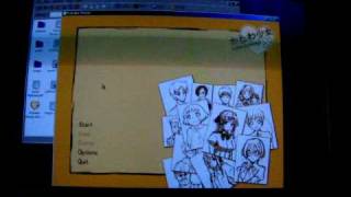 Katawa Shoujo Act 1 v1 runs on ReactOS 0310 real hardware [upl. by Saticilef972]