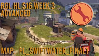 TF2 RGL Advanced Highlander Match Day  Swiftwater  Engineer [upl. by Aisel747]