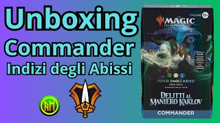 Unboxing▶️ Indizi degli Abissi 🟢⚪🔵Maniero Karlov 🕵️🔎Fantàsia Store MTG ITALIA🇮🇹 [upl. by Stuckey]