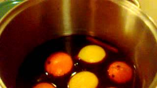 Christian cooking chemistry making gluhweinbishopswein PS dont drink too much [upl. by Polish]