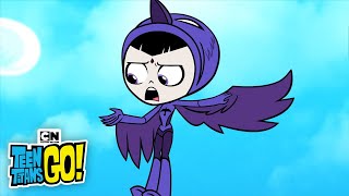 Ravens Origins in Teen Titans vs Teen Titans GO  Teen Titans GO  Cartoon Network [upl. by Barta]