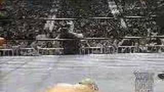 Kevin Nash powerbombs Rey Mysterio twice [upl. by Christin922]