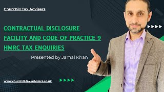 Contractual Disclosure Facility and Code Of Practice 9 HMRC tax enquiries [upl. by Ardien901]