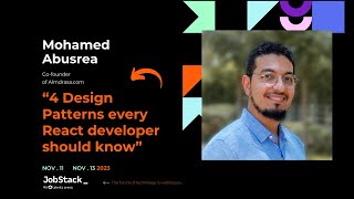 4 Design Patterns every React developer should know [upl. by O'Connell]